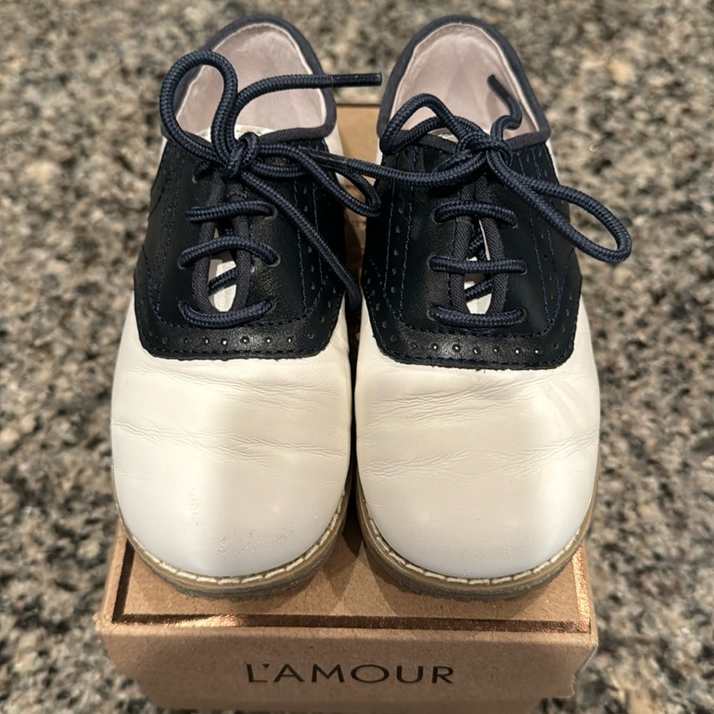 L’Amour toddler saddle oxfords, sz 9